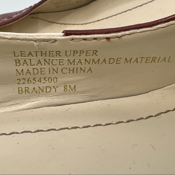 Franco Sarto Brandy Patent Purple Round Toe Block Heel Pumps Size 8 Women’s - Picture 4 of 10